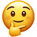 interesting smile Slack emoji