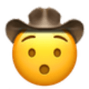 hushed cowboy Slack emoji
