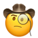 monocle cowboy Slack emoji