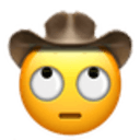 sarcastic cowboy Slack emoji