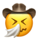 sneezing cowboy Slack emoji