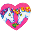 lisa frank rainbow unicorn heart Slack emoji
