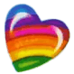 lisa frank rainbow heart Slack emoji