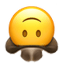 upside down cowboy Slack emoji