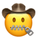 zipped cowboy Slack emoji