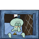 squidward tiredq Slack emoji