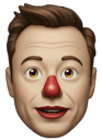 elon musk clown Slack emoji