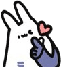 mantaray heart Slack emoji