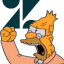 old man yells at zendesk logo Slack emoji