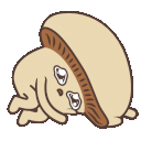 mushroom sad cry Slack emoji