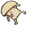 mushroom excited Slack emoji