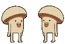 mushroom highfive Slack emoji
