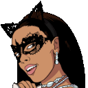 doja cat wink Slack emoji