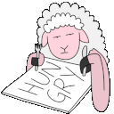 hungry sheep Slack emoji