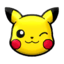 poke pika wink Slack emoji