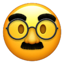 disguised face Slack emoji