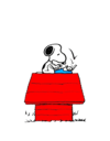 snoopy typing2 Slack emoji