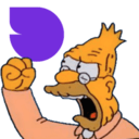 old man yells at sendbird Slack emoji