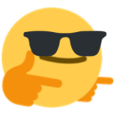 cool finger guns Slack emoji