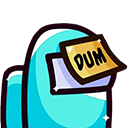 among us dum Slack emoji