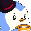 fancy pengu Slack emoji