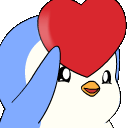 pengu love Slack emoji