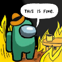 amoung us fine fire Slack emoji