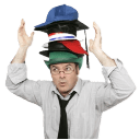 many hats Slack emoji