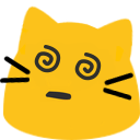 meow dizzy Slack emoji