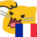 french hiss Slack emoji