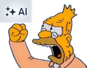 old man yells at ai Slack emoji