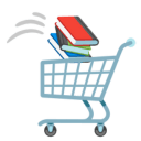 book shopping cart Slack emoji