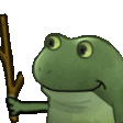 frog bonk Slack emoji