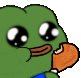 pepe eat Slack emoji