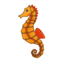 seahorse Slack emoji