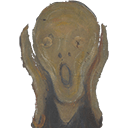 the scream Slack emoji