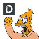 old man yells at demandbase Slack emoji