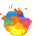 copilot on fire Slack emoji