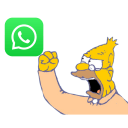 old man yells at whatsapp Slack emoji