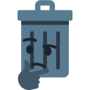 thonk garbage Slack emoji