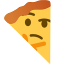 thonk pizza Slack emoji