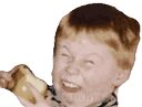 mocking kid Slack emoji