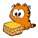 baby garfield chormp Slack emoji