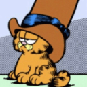 cowboy garfield Slack emoji