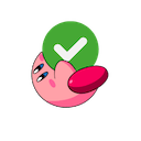kirby done Slack emoji