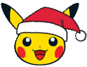pikachu santa Slack emoji