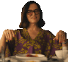 smile yikes victoria ratliff white lotus Slack emoji