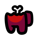 among us dead body Slack emoji