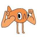 le poisson steve strong Slack emoji