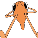 le poisson steve tall Slack emoji